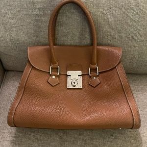 Vintage Dooney & Bourke Brown Leather Purse